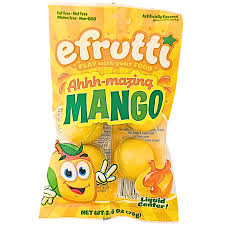 Efrutti - ahhh mazing mango - mangue 74g - 12u