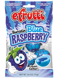 Efrutti - Bursting blue rapsberry - Frambosie bleue - 12u