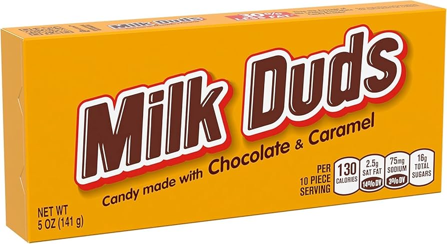 Milk Duds - Bonbon choco caramel 142g - 12u