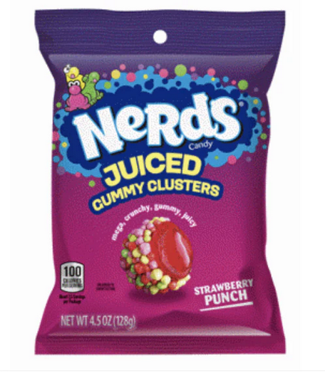 Nerds - Clusters- Juicy - Avec jus  128g - 12u