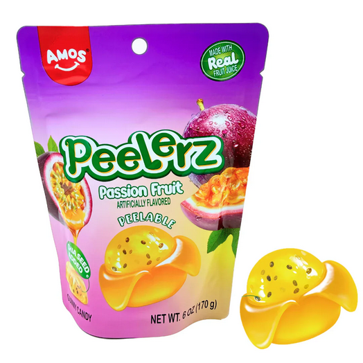 Amos - Peelerz 170g - Passion Fruit - Fruit de la passion 12u