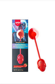 Amos - tasty sounds Audio lollipop - Strawberry Fraises 12u