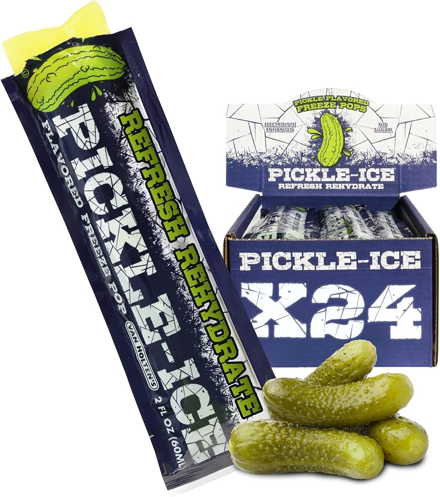 Pickle Ice freeze - PopSicle au cornichon