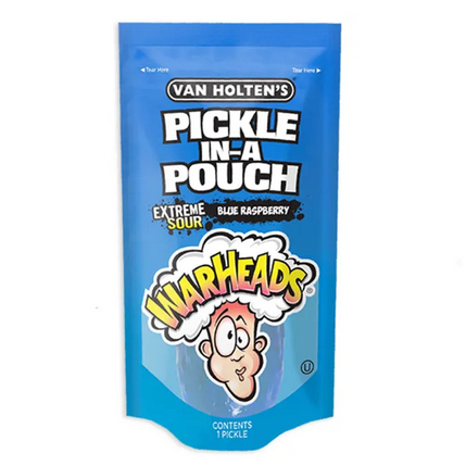 Van Holten's - Jumbo Blue raspberry dill pickle - Cornichon framboise bleue - 12u