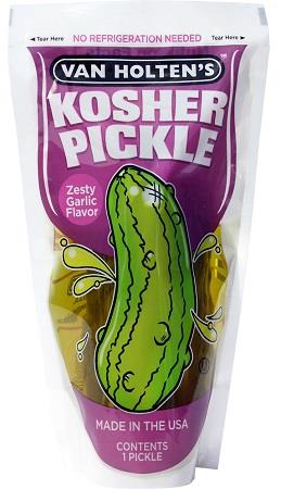Van Holten's - Jumbo Kosher dill pickle - Cornichon kascher - 12u