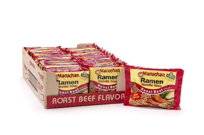 Ramen Maruchan - Roast Beef ramen - Roti de Boeuf- 24u