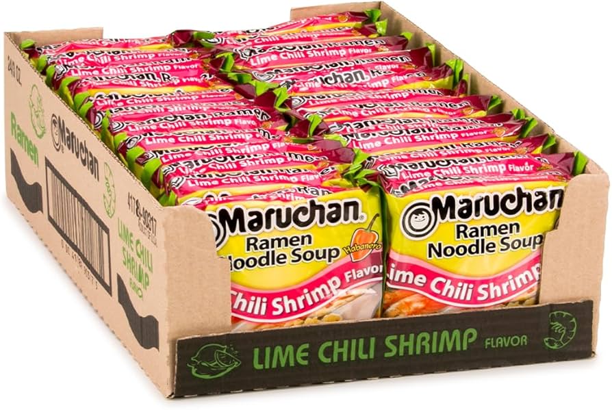 lime Chilli Shrimp ramen - Crevette chili lime
