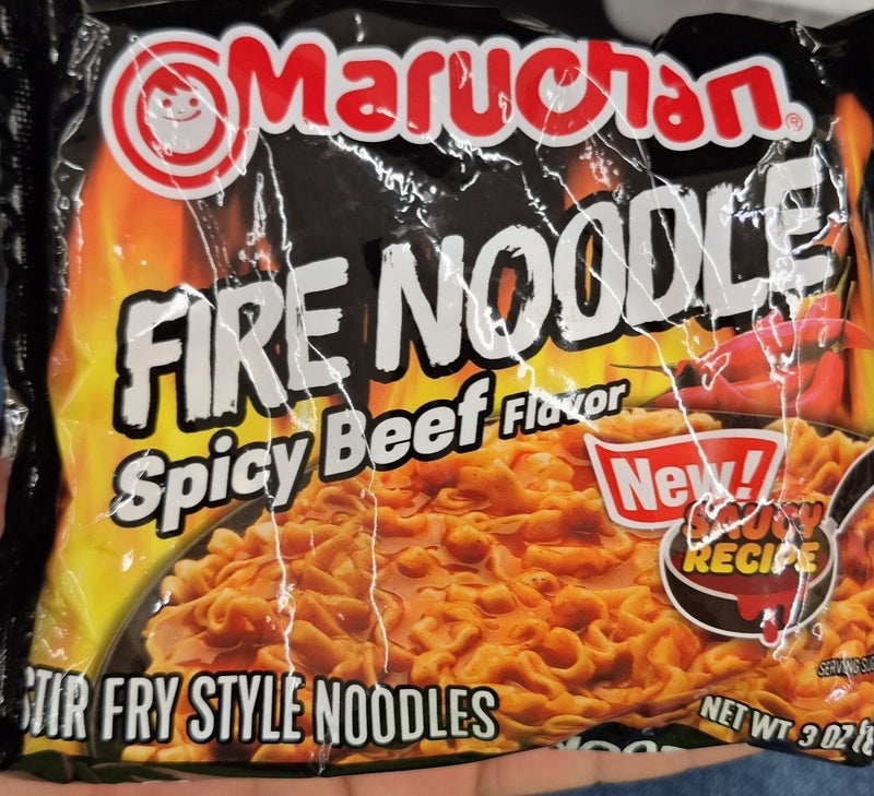 Ramen Maruchan - Fire noodle Spicy beef ramen - Boeuf épicé - 24u