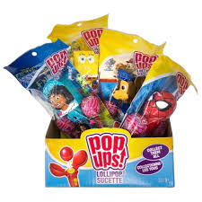 Pop up single - Variés sucons qui s'ouvre - 12u