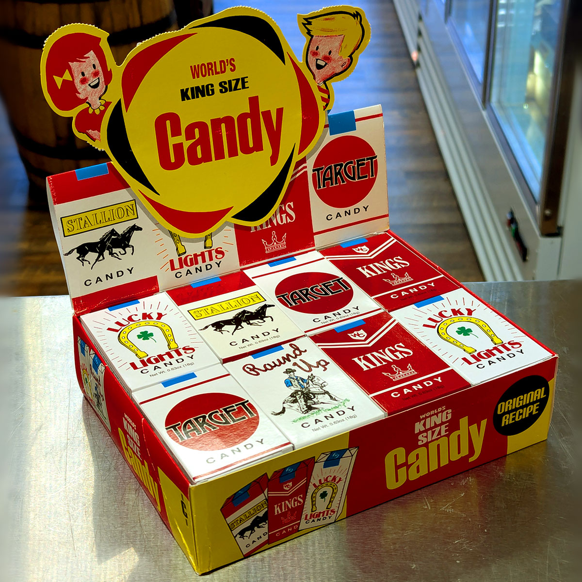 World's Best - Cand sticks - Batonnets de bonbons - 24u
