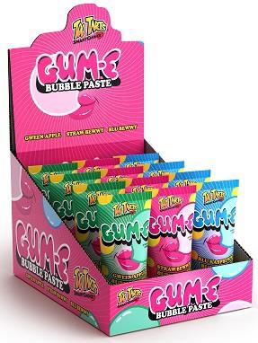 Too Tarts - Gum-e bubble paste - Gomme en pate -12u