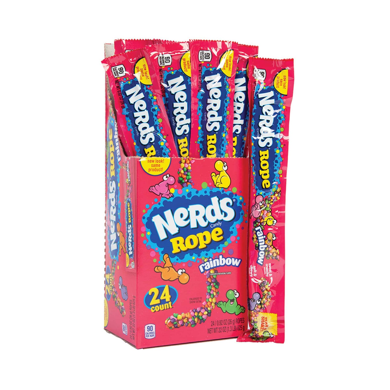Nerds - Rainbow  Rope 26g -24u