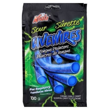 Koala - Livewires - Réglisses Framboise bleue SURS - 18u
