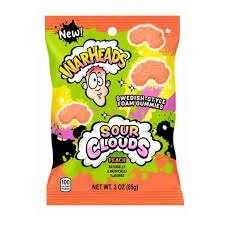 Warheads Peach Sour Clouds 85 g 12i