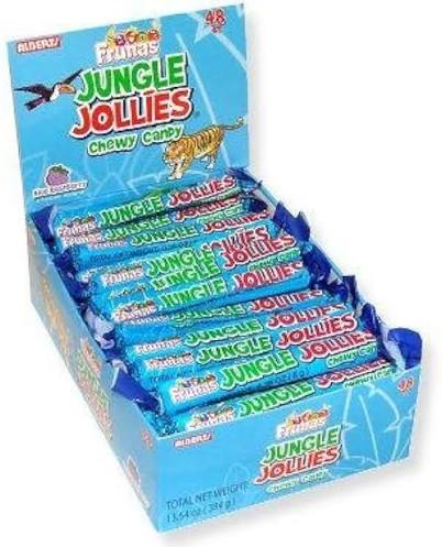 Jungle jollies - pâte à mâcher -Framboise bleue -48