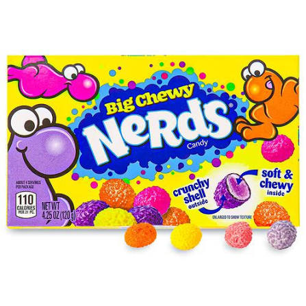 Nerds - Big chewy 120g - 12u