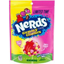 Nerds - Clusters- Lemonade blitz-  227g - 6u