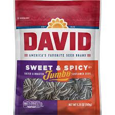 David - Sweet & spicy - Sucré et épicé 149g - 12u