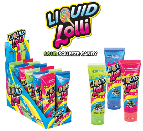 KOKO - Liquid Lolli Sour Squeeze 4oz (114g) x 12 Units