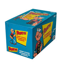 Popeye - Cand sticks - Batonnets de bonbons - 48u