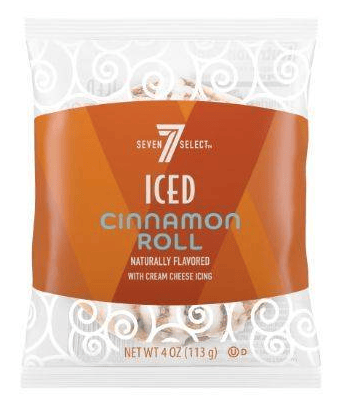 US - 7 Select - Iced Cinnamon Rolls  4 oz (113g) x 16 units