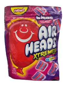 Airheads Xtremes Bites Very Berry SUB Bag - 9oz (225g) x 1 Bag