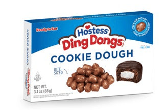 US - Theater Box - Taste Of Nature Cookie Dough -Hostess Ding Dongs 3.1oz(88g) x 12 Units