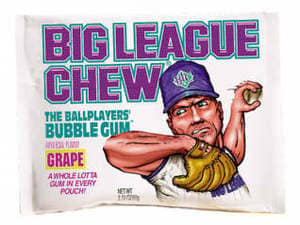 Big League Chew Grape 12 units