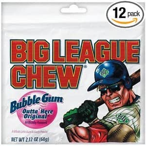 Big League Chew Original 12 units