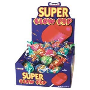 Us - Charms Super Blow Pop Assorted 48 units