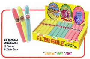 (S1-09) Gum - El Bubble I Orig Bubblegum Cigars 36 units