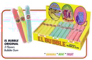 Canada - Gum - El Bubble I Orig Bubblegum Cigars 36 units