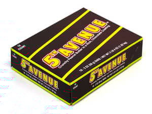 US - 5th Ave Crunchy PB Chocolate Bar 2 oz Standard Size 18 Units