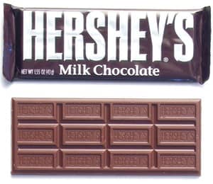 US - Hershey Milk Chocolate Standard Size 36 Units (X43g)