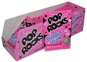 Pop Rocks Bubble Gum 24 units