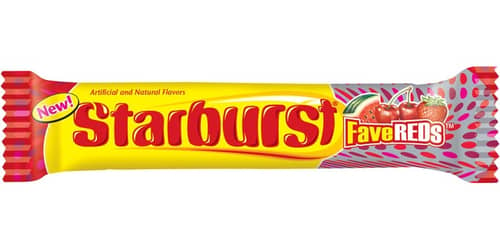 Starburst FaveReds  - standard size 2.07 oz (58g) x 24 units