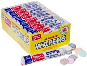 (S1-08) NECCO Wafers Roll 2oz x 24 units