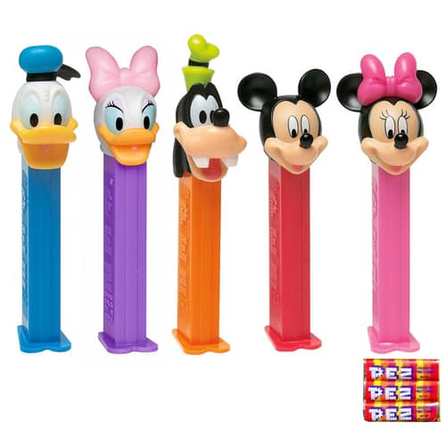 PEZ BLISTER - Disney Assortment (Mickey) x 12 units (Displayer May Not Be Included)