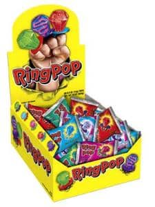 (S1-08) Topps - Ring Pop Fruit 24 ct