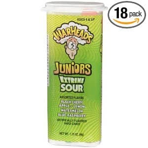 (S1-05) Warheads Juniors Sour Hard Candy (x18 units)