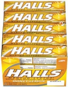 Halls Stick Honey Lemon 20 units