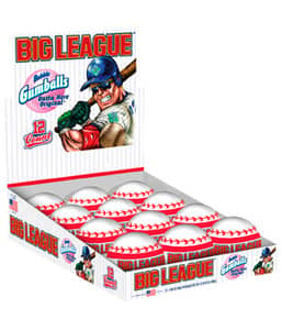 Big League Baseball Gum 0.63oz x12 units