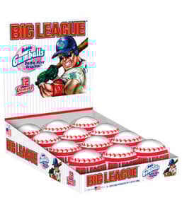 US - Big League Baseball Gum 0.63oz x12 units