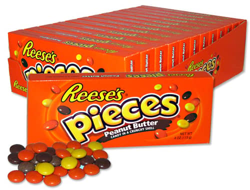 Theater Box Reese Pieces 4 oz 12 units