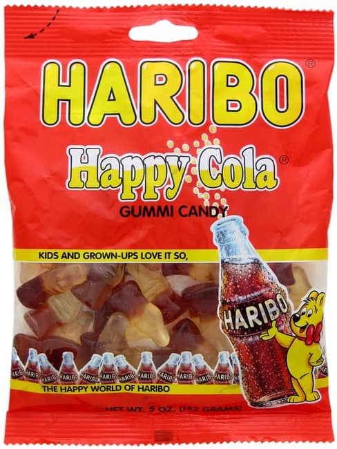 US- Haribo Happy Cola ( x 12 units)