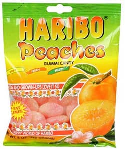 Haribo Peaches 140g (5 oz x 12 units)