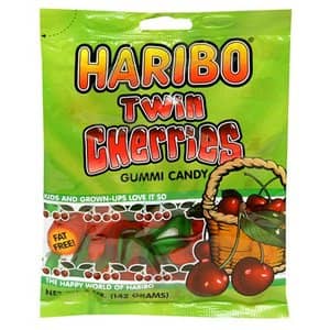 US - Haribo Twin Cherries  (Happy Cherry) ( x 12 units)