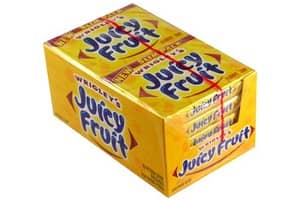 (S1-09) Gum - Wrigley Slim Pak Juicy Fruit (x10 units)