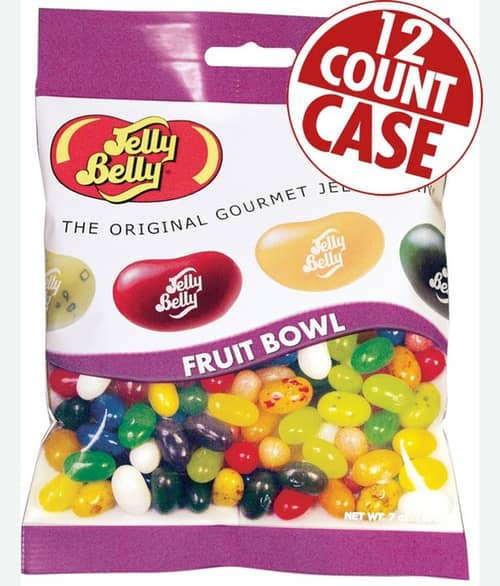 Jelly Belly Fruit Bowl Flavors 3.5 oz (x12units)