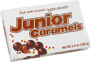 Theater Box Junior Caramels 3.6 oz Box (x12 units)